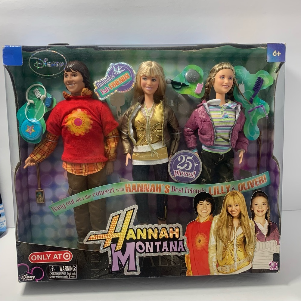 Hannah Montana Hannah's Fab Friends 3‎ Figure Set